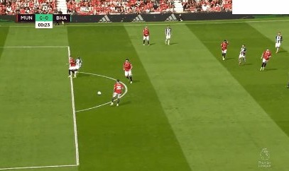 Kaiyun sports-【英超】格罗斯双响C罗替补出战 曼联1比2布莱顿